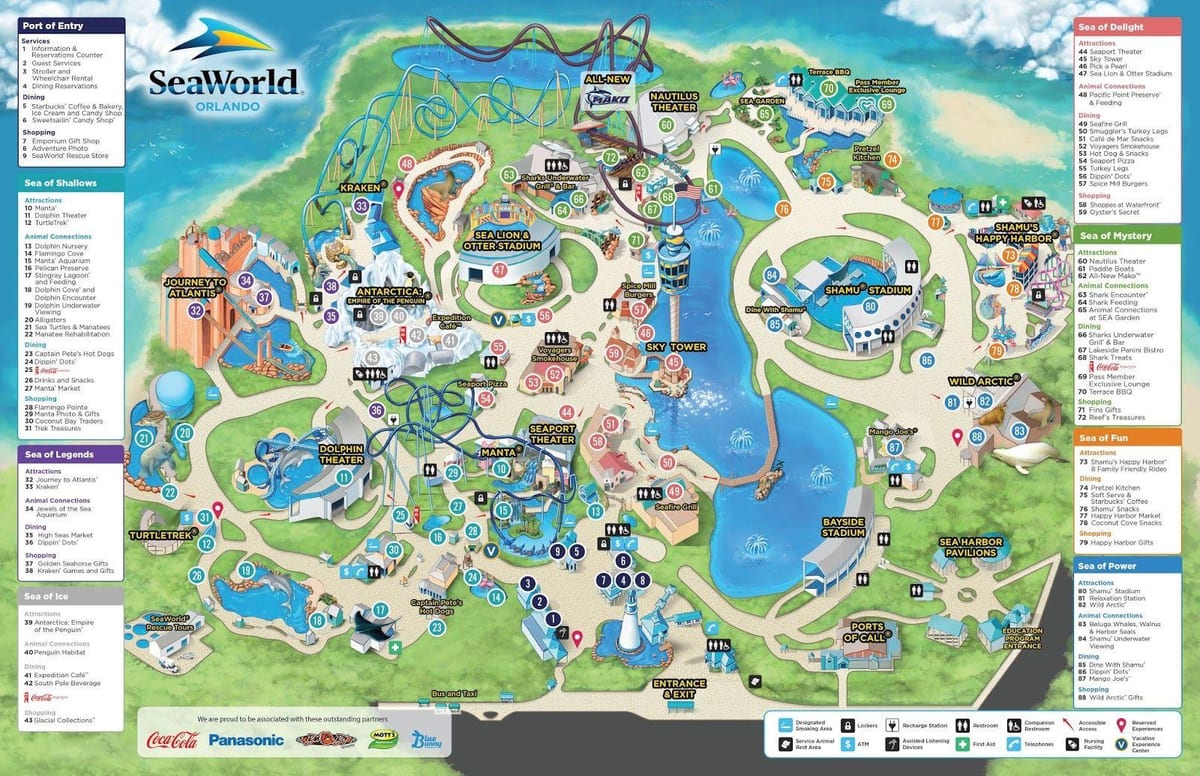 bản đồ của Lạnh Orlando