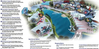 Orlando phổ đi dạo trong thành phố, bản đồ
