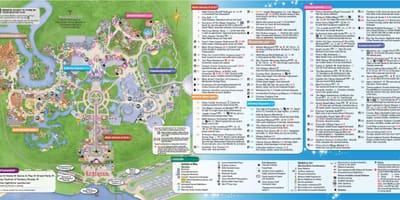 Disney bản đồ thế Giới Orlando
