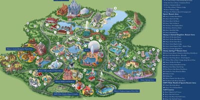 Walt Disney bản đồ thế Giới