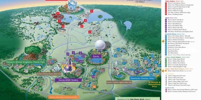Bản đồ của thế Giới Disney
