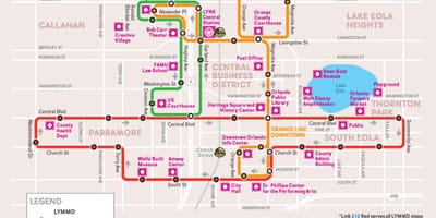 Tất bản đồ Orlando