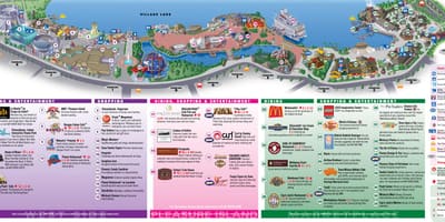 Trung tâm Disney Orlando bản đồ